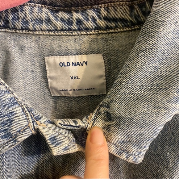 Distressed Jeans Jacket - Picture 3 of 3